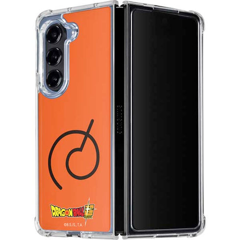 Dragon Ball Super Whis Symbol Galaxy Z Fold5 5G Clear Case